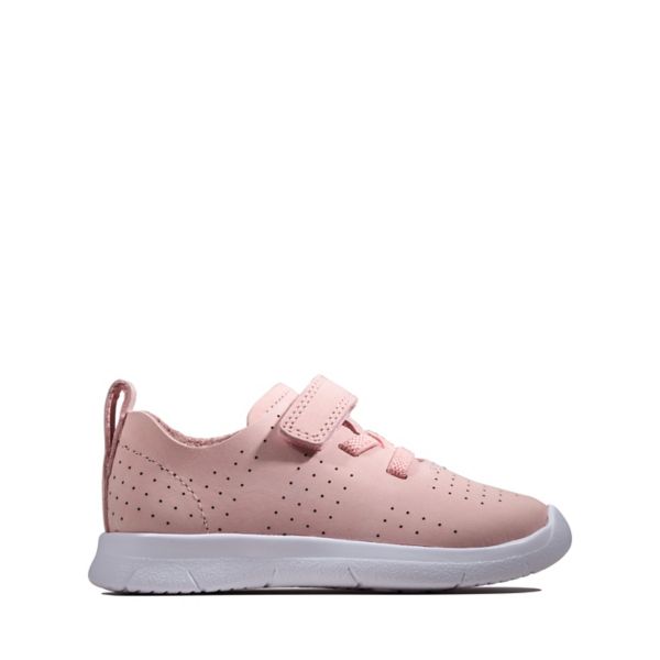 Clarks Girls Ath Elite Toddler Trainers Pink | USA-4809126